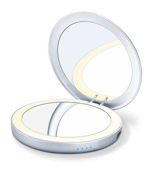 Oglinda cosmetica iluminata, cu baterie externa Beurer BS39 - Îngrijirea feței